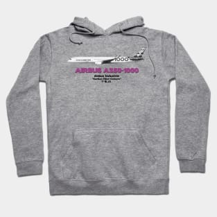 Airbus A350-1000 - Airbus Industrie "Carbon Fiber Colours" Hoodie